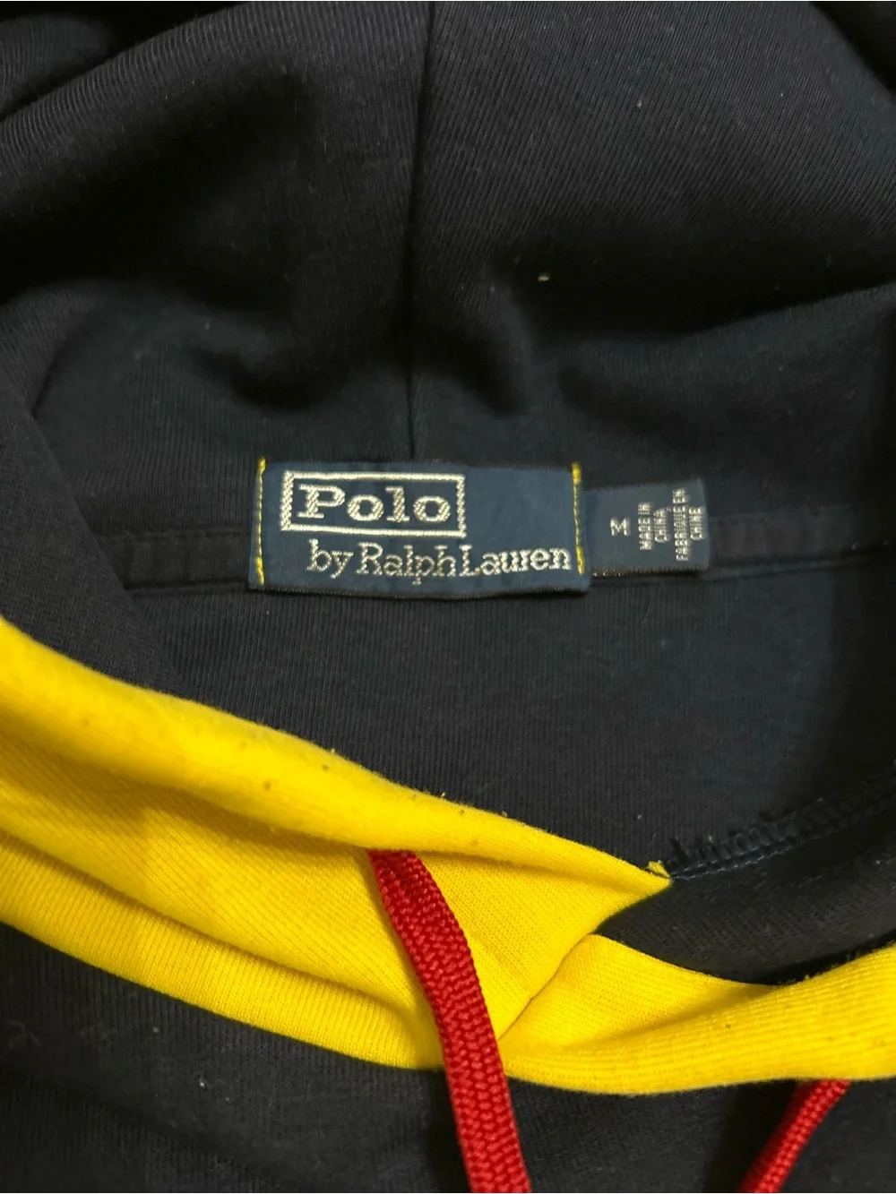 Polo by Ralph Lauren Multicolor Colorblock Hoodie - Navy/Yellow/Red/Blue/Green